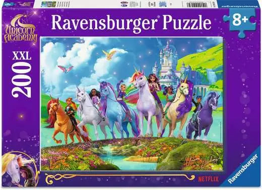 Ravensburger Unicorn Academy 200 XXL piece Puzzle