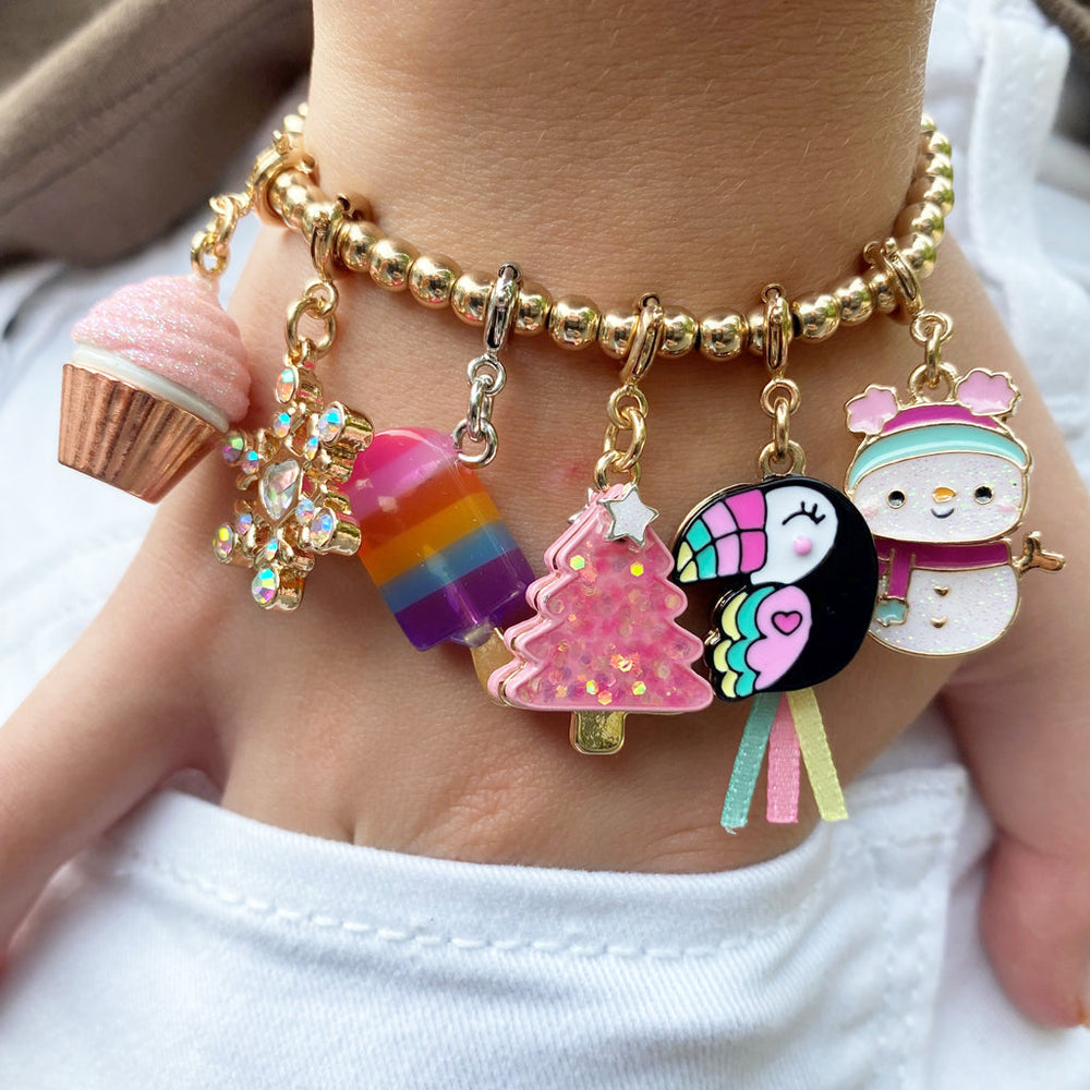 Charm IT Gold Bracelet