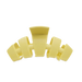 TELETIES Classic Claw Clip Buttercup Yellow Lightweight Hair Accessory