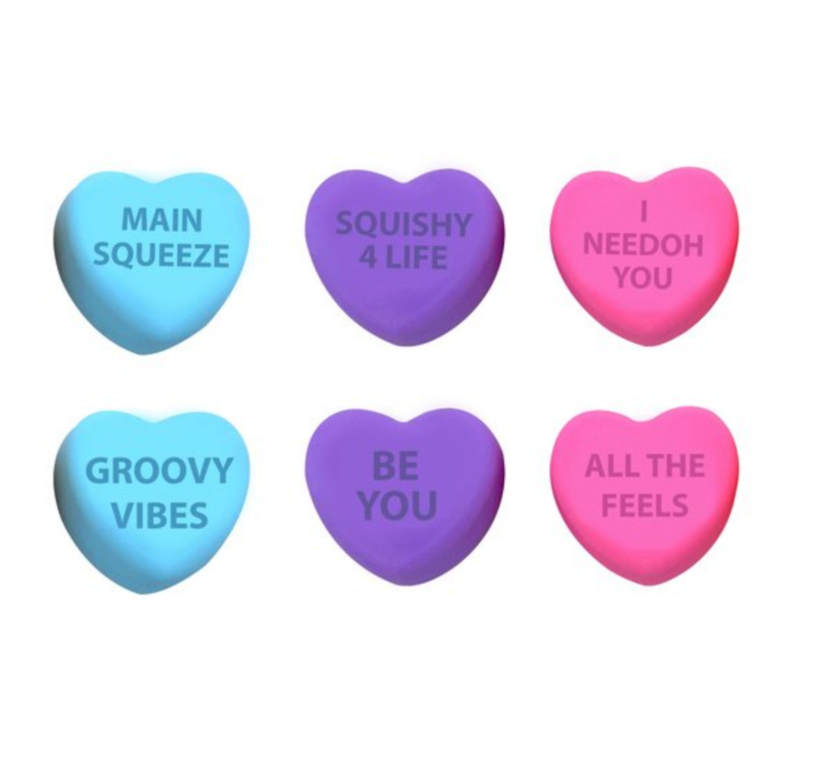 Needoh Squeeze Color Changing Heart
