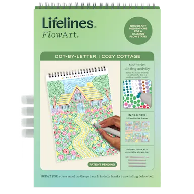 FlowArt  Dot-By-Letter Cozy Cottage