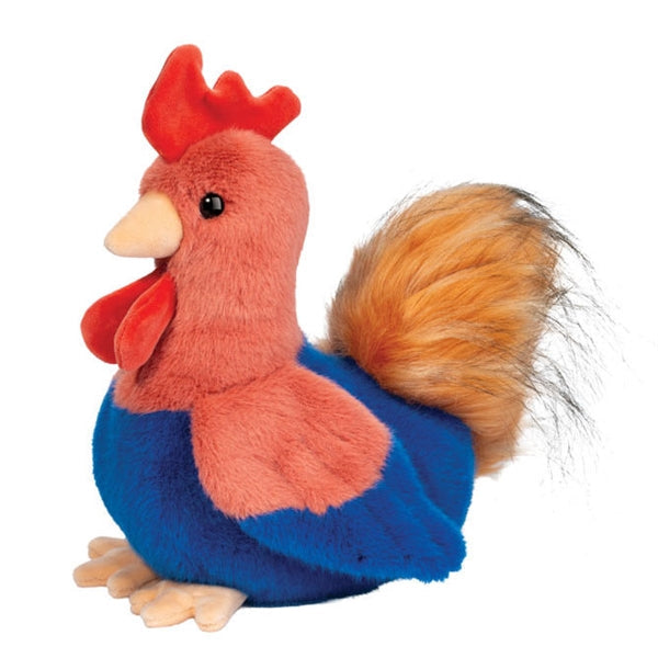 Douglas Soft Rowdie 8-Inch Plush Rooster Stuffed Animal Toy