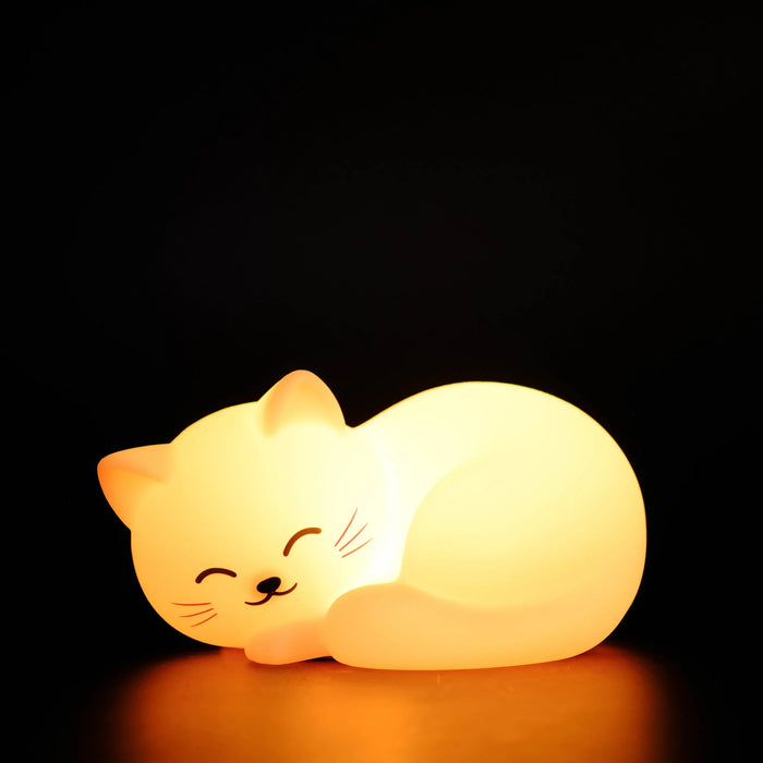World of Mushi Mushi Cat Silicone Night Light
