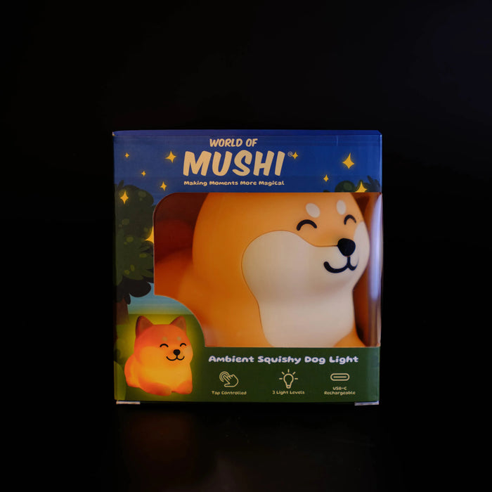 World of Mushi Dog Silicone Night Light