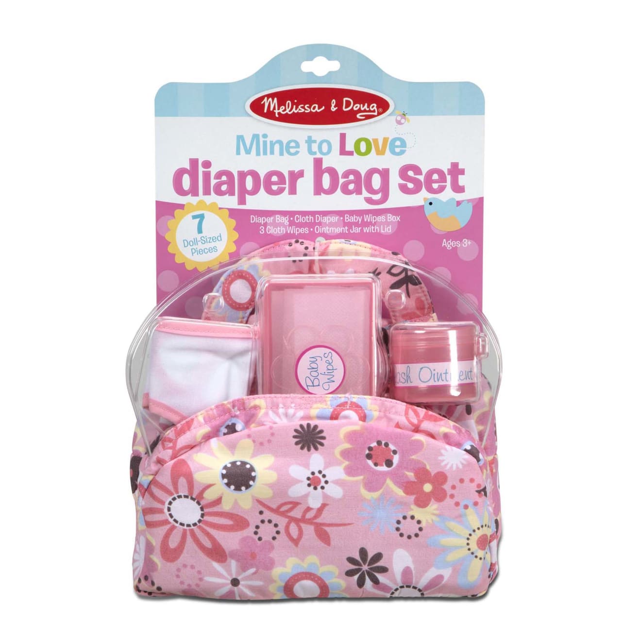 Melissa & Doug Mine to Love Diaper Bag Play Set