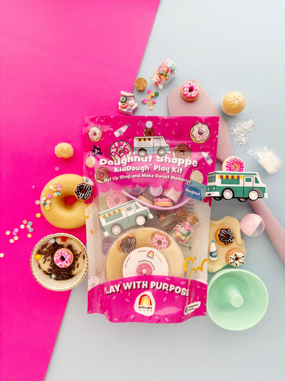 EGKD KidDoughs Doughnut Shoppe Sensory Play Kit 8oz