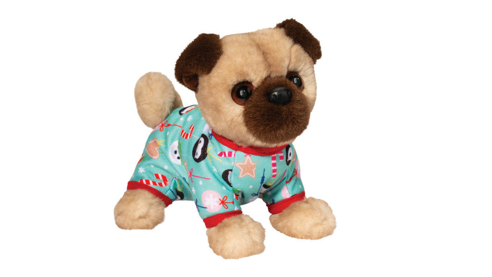 Holiday PJ Animal Assorted Plush
