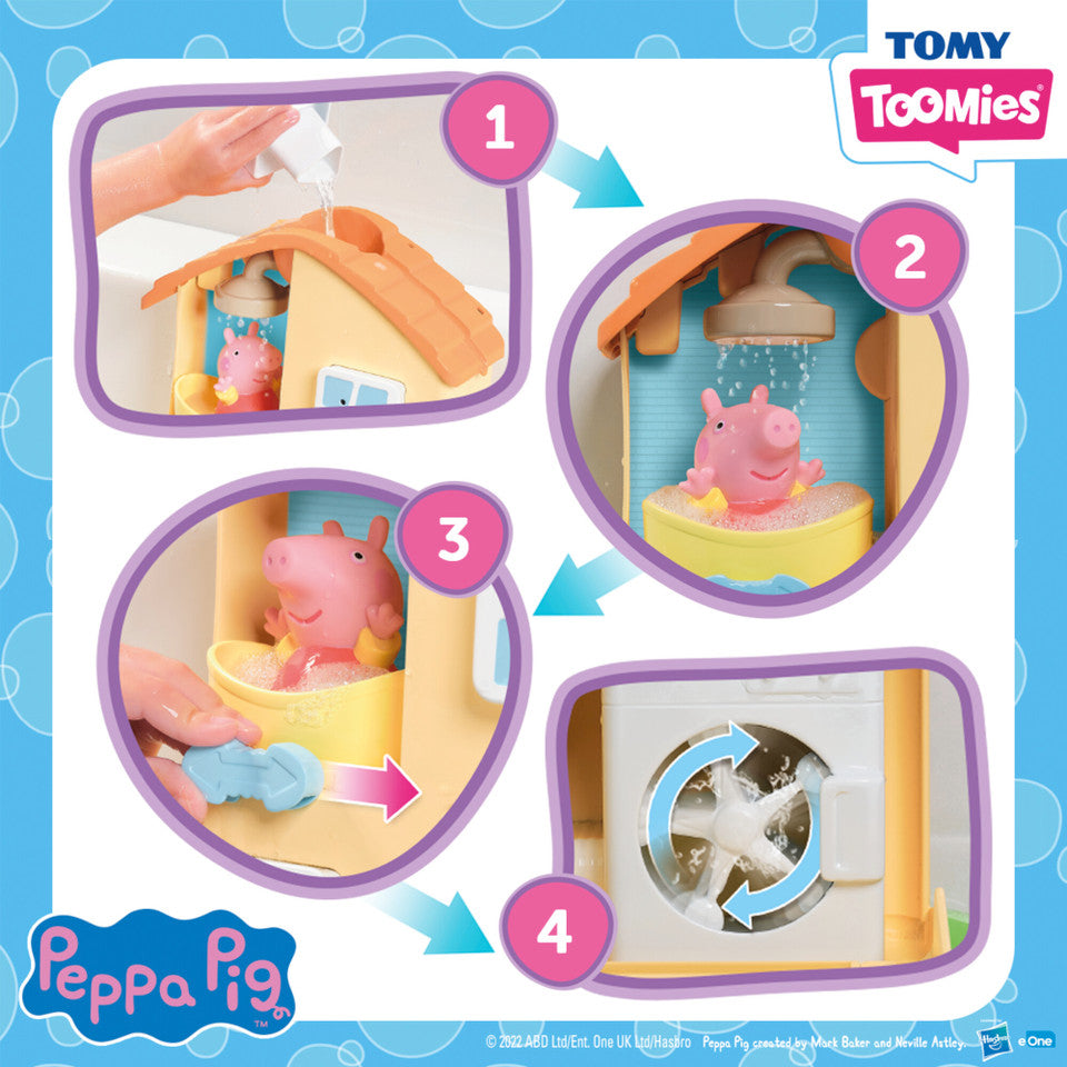 Peppas House Bath Playset