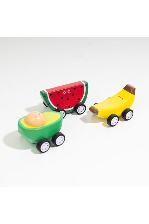 Fruit Fun Pullback Cars