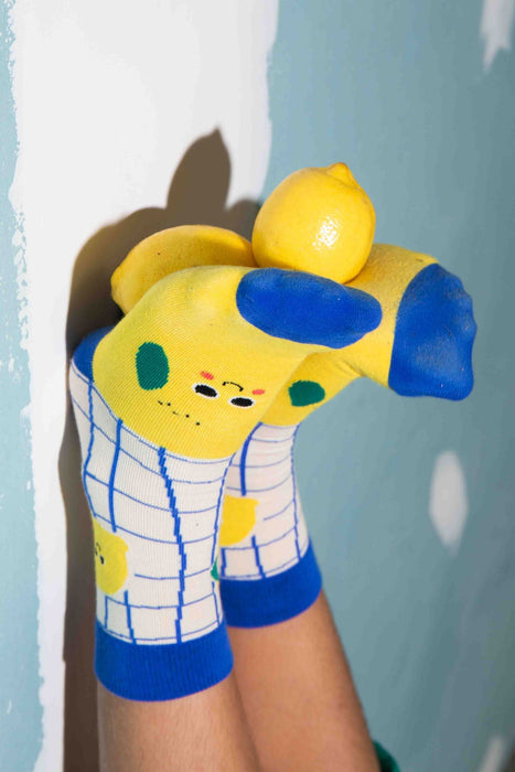 Eat My Socks Kids Acid Lemon Socks