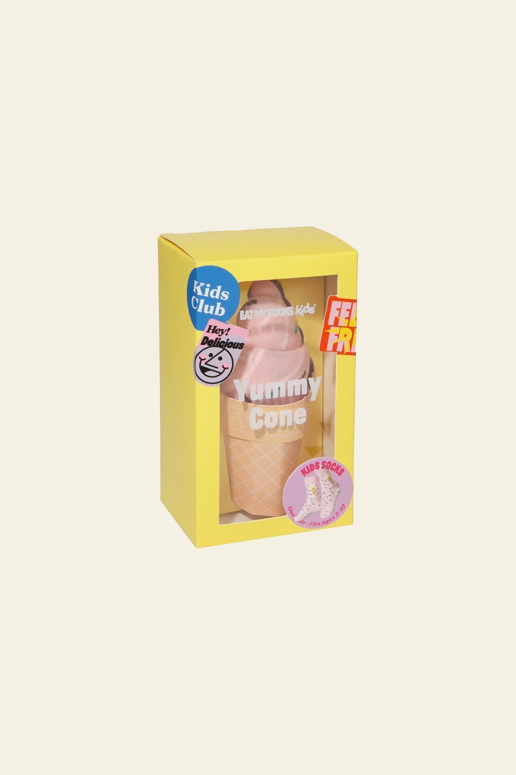 Eat My Socks Kids Yummy Cone Socks