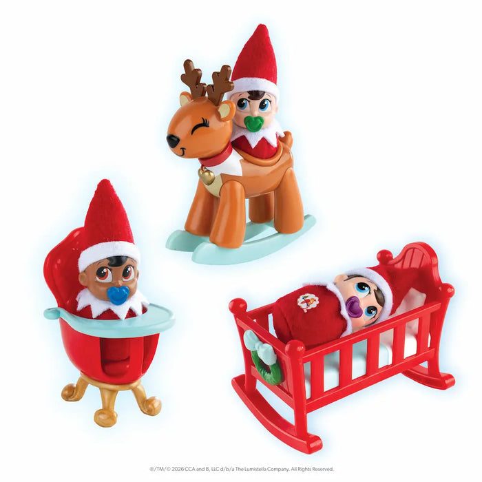The Elf on the Shelf Frost Pips Baby Nursery Play Set