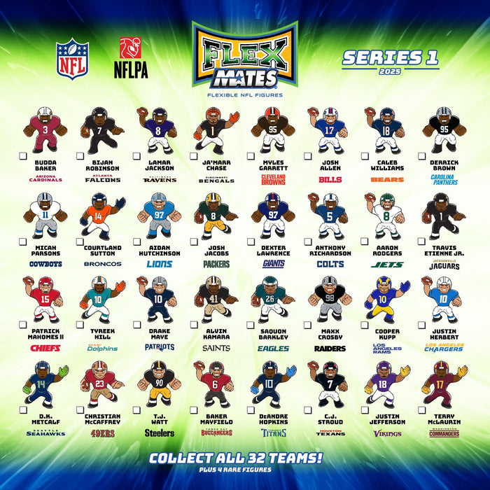 NFL FlexMates Foil Bag Pack 2025
