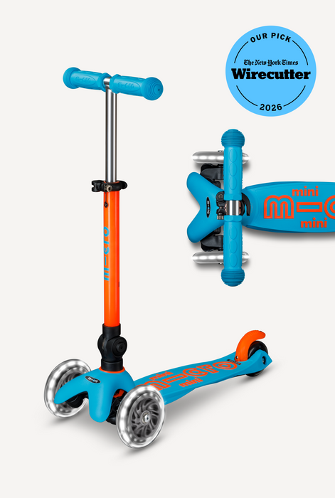 Micro Kickboard Mini Foldable LED Scooter