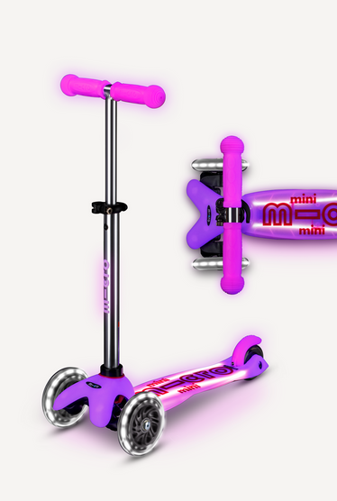 Micro Mini Glow Scooter Pink