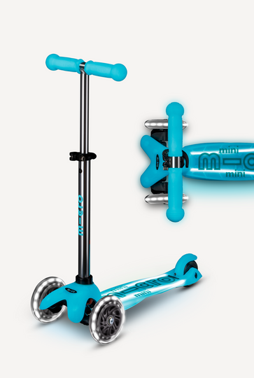 Micro Mini Glow Scooter Aqua