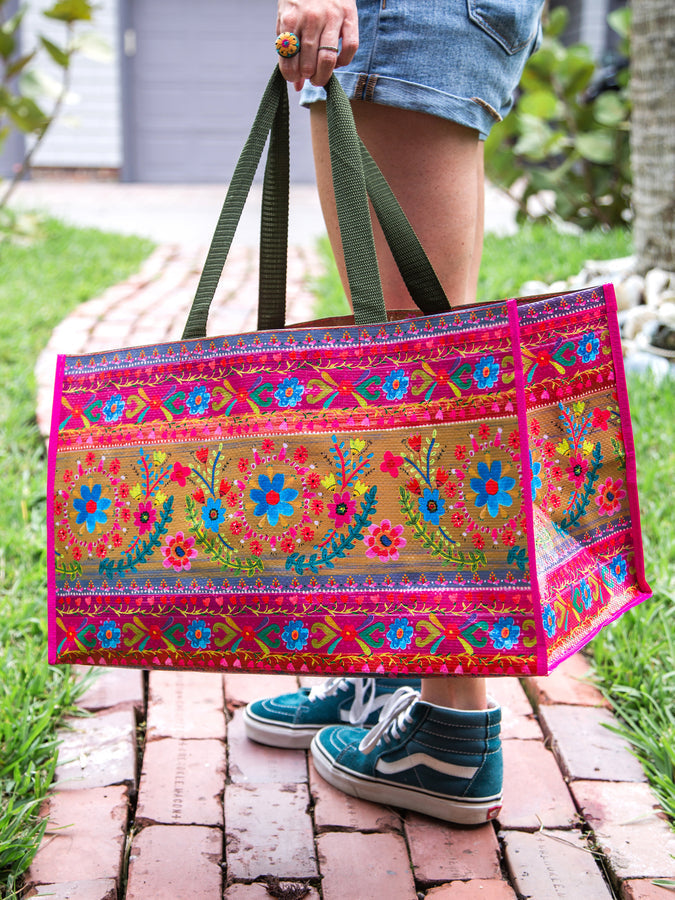 Carry All Happy Tote Bag