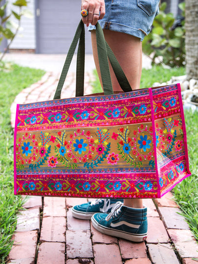 Carry All Happy Tote Bag