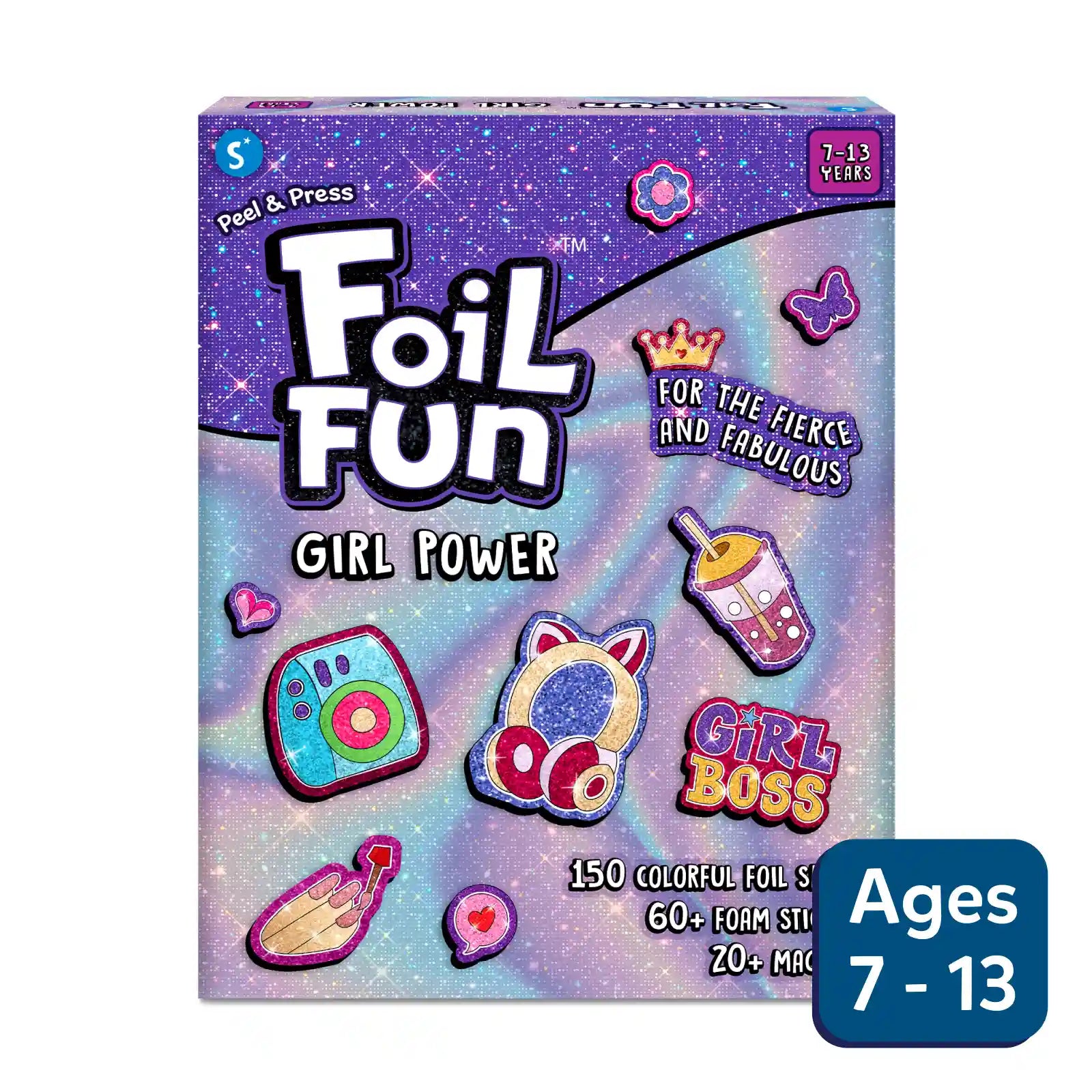 Skillmatics Foil Fun Magnetic Art Kit Girl Power Ages 7-13