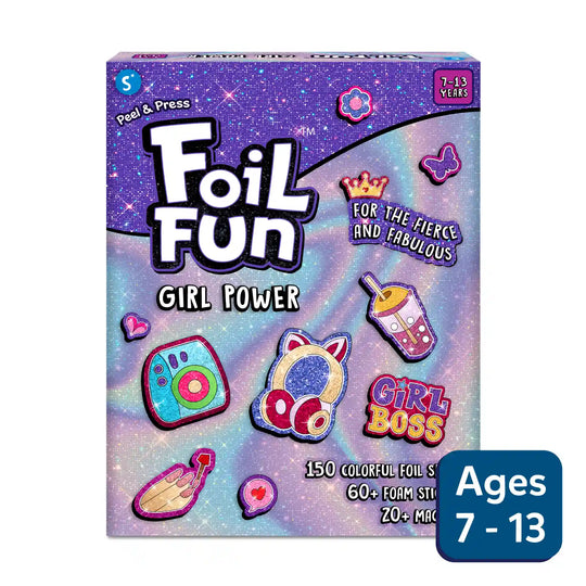Skillmatics Foil Fun Magnetic Art Kit Girl Power Ages 7-13