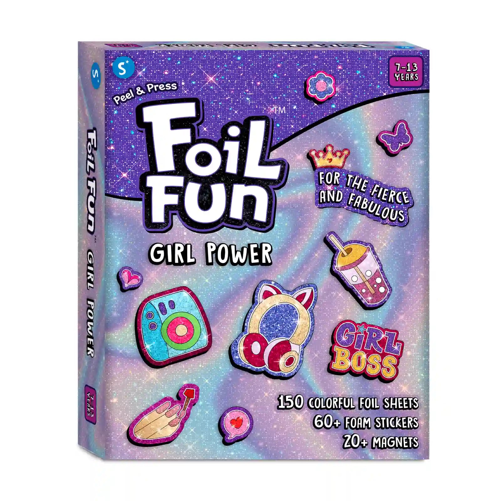 Skillmatics Foil Fun Magnetic Art Kit Girl Power Ages 7-13