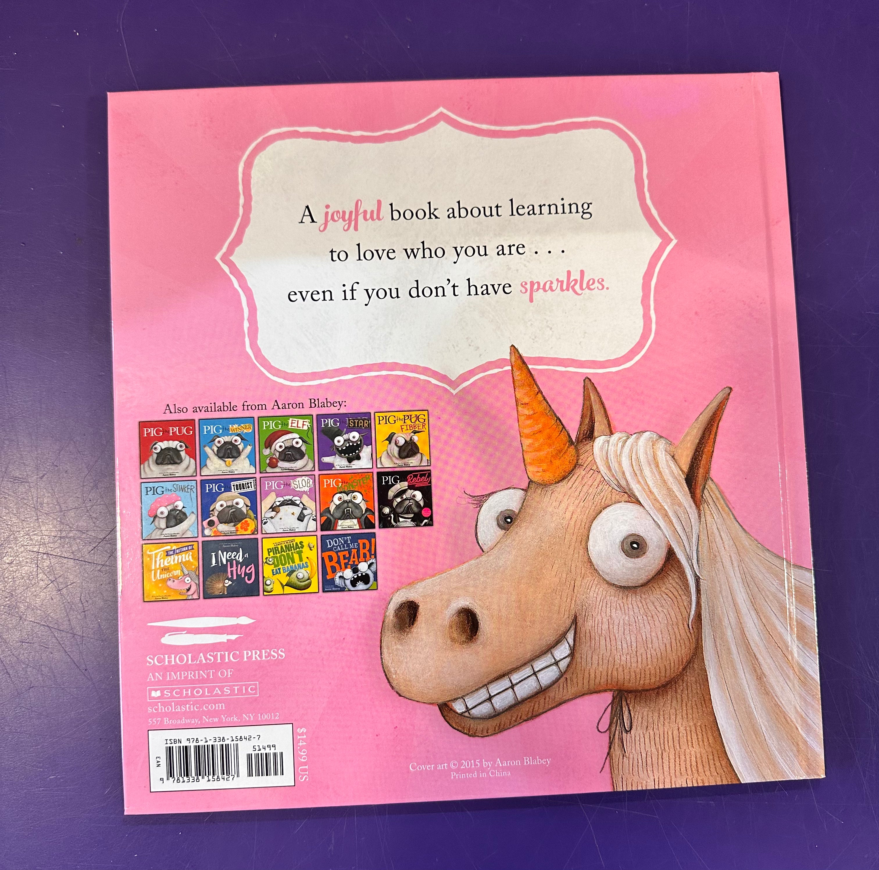 Thelma the Unicorn Hardcover Book