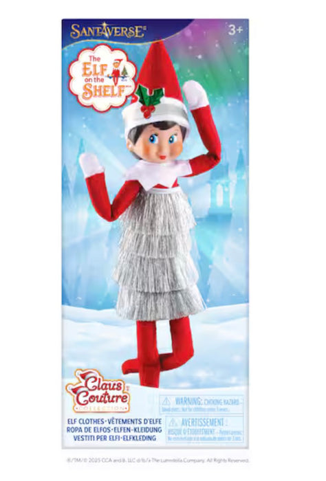 Elf on the Shelf Claus Couture Elf Tinsel Dress