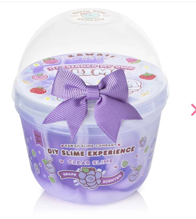 Kawaii Slime Co Purple Grape Boba Sensory Slime Toy