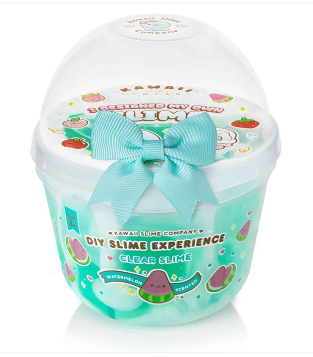 Kawaii Slime Co Watermelon Teal Boba Slime Sensory Toy