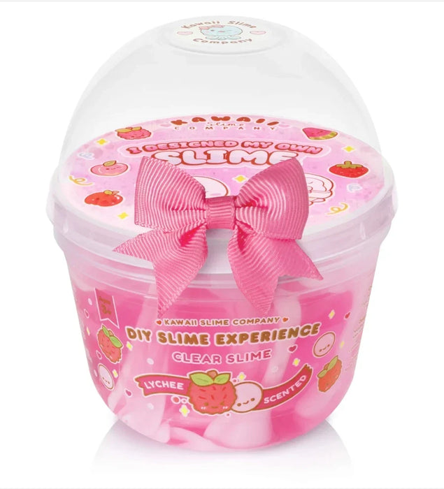 Kawaii Slime Co Lychee Pink Boba Slime Toy