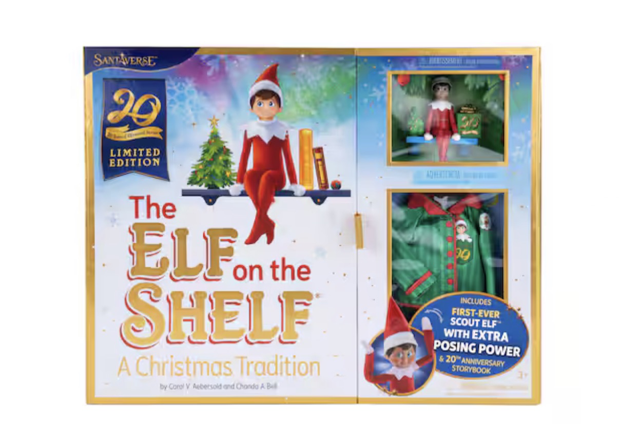 Elf on the Shelf Boy 20th Anniversary Box
