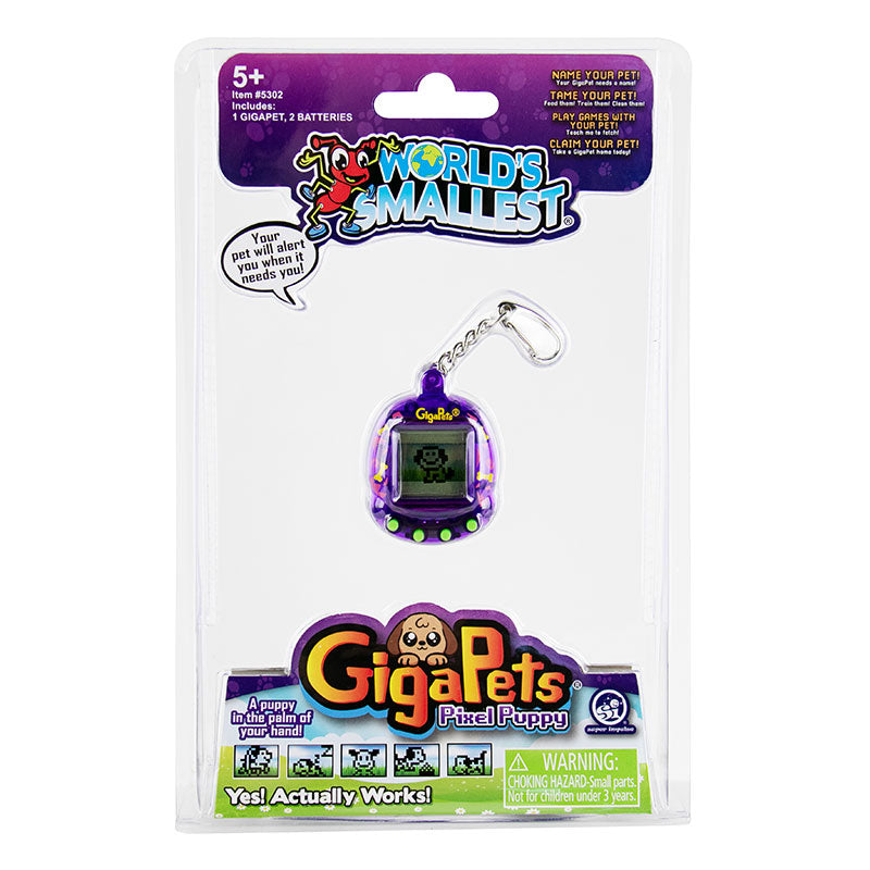 Super Impulse World's Smallest Giga Pets Virtual Pet Keychain