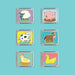 Glo Pals Farm Light-Up Cubes 6-Pack Sensory Toy
