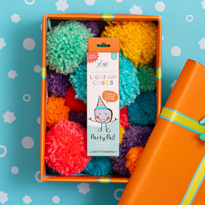 Party Pal Multi Color Light Up Bath Cubes
