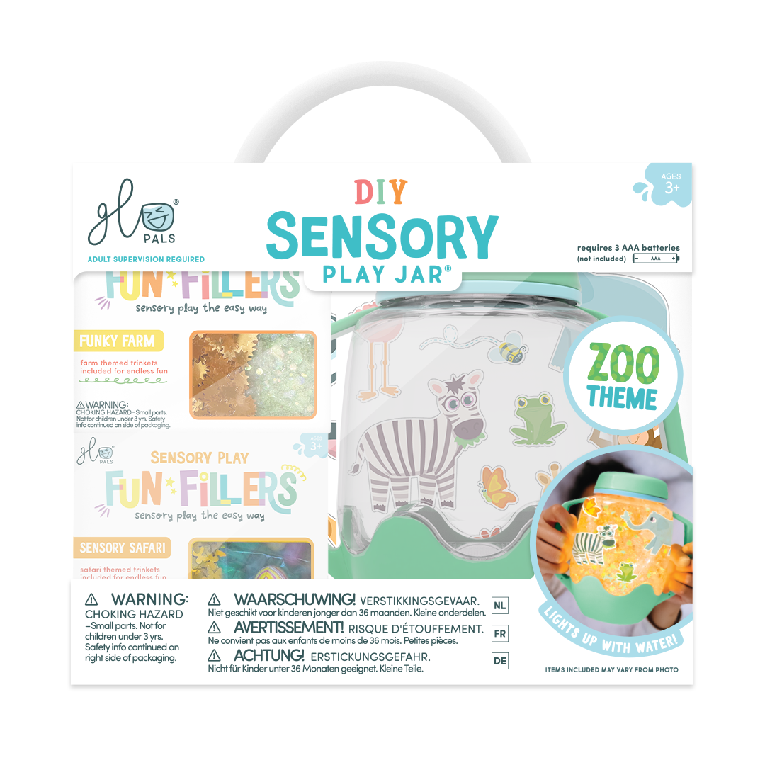 Glo Pals Zoo Sensory Jar