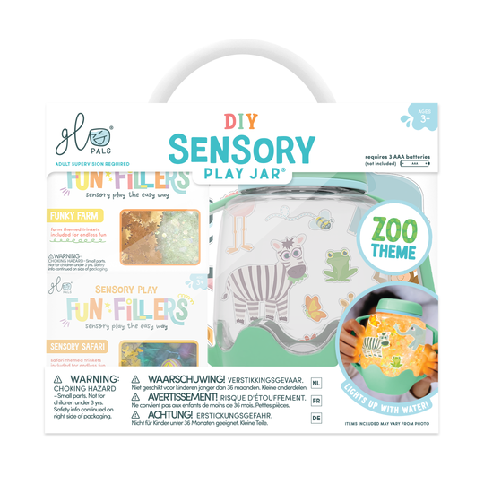 Glo Pals Zoo Sensory Jar