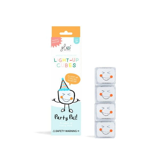 Party Pal Multi Color Light Up Bath Cubes