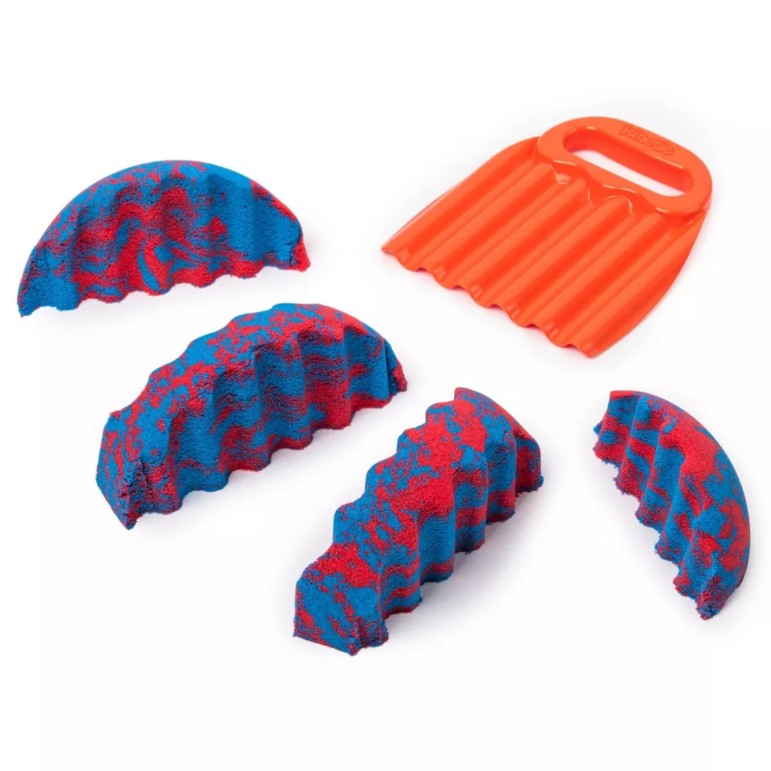 Kinetic Sand Sandisfying Set with with 10 Tools