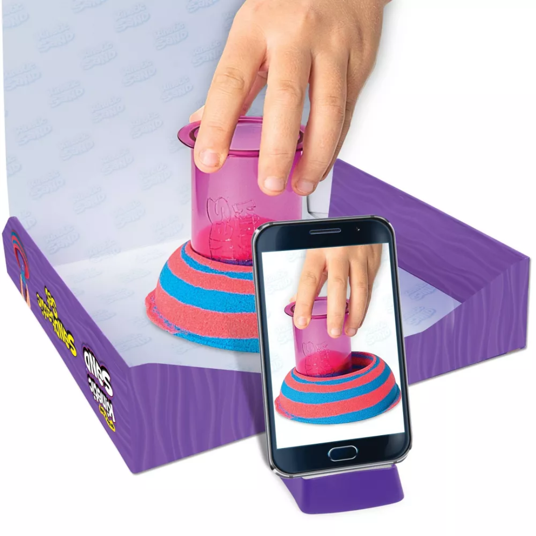 Kinetic Sand Sandisfying Set with with 10 Tools