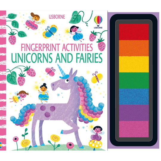 Fairies and Unicorns Fingerprint Activity Book