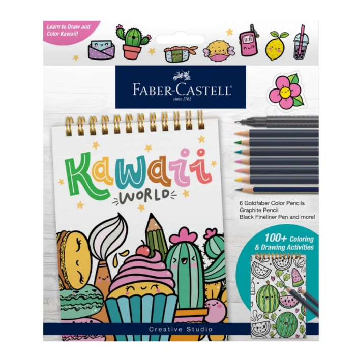 Faber-Castell Kawaii World Coloring Kit