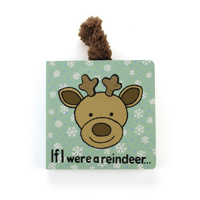 If I Were A Reindeer Book JellyCat