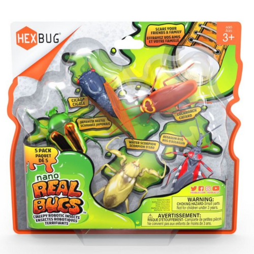 HEXBUG Real Bugs Nanos 5 Pack