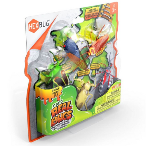 HEXBUG Real Bugs Nanos 5 Pack