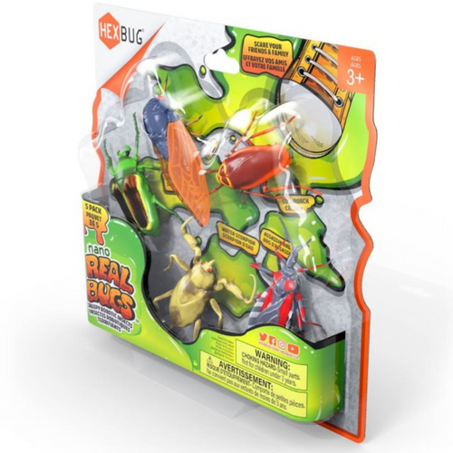 HEXBUG Real Bugs Nanos 5 Pack