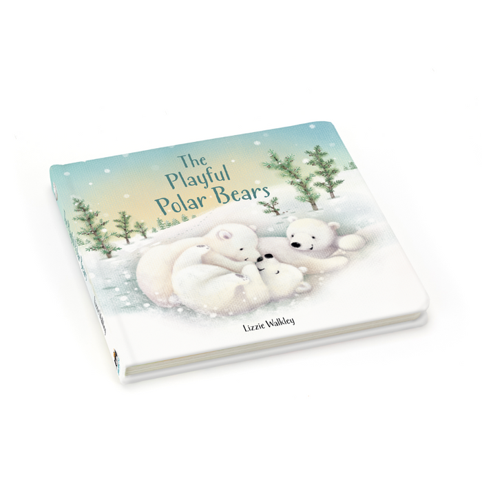The Playful Polar Bears Book JellyCat