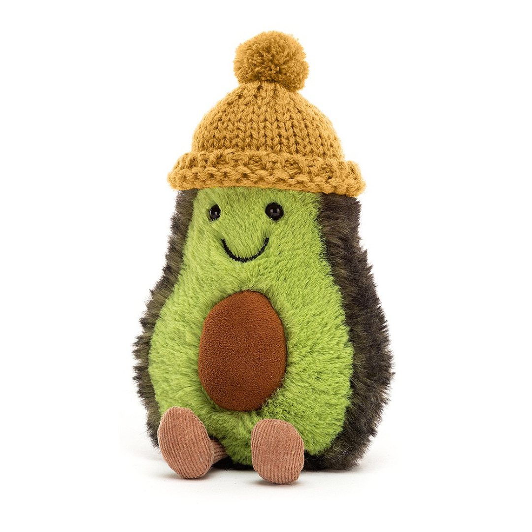 Amuseable Cozi Avocado Mustard JellyCat