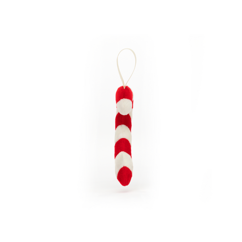 Festive Folly Candy Cane Ornament JellyCat