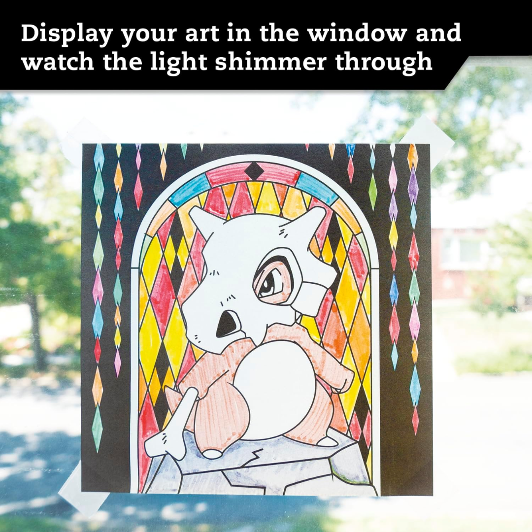 Pokemon Stained Glass Art