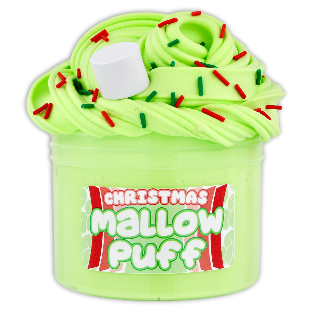 Christmas Mallow Puff Dope Slime
